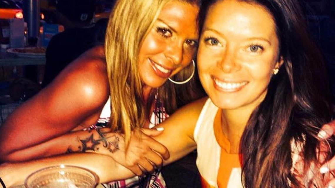 Janine Ackerman, right, was beloved in the Miami Beach hospitality scene. Her former colleague and roommate Tracy Egan, left, said she was "well-liked by everybody."
