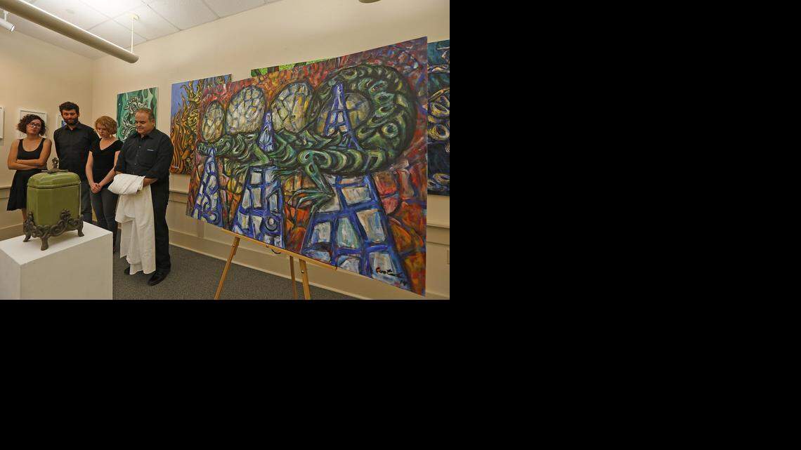 
A public wake and funeral was held on Wednesday night for Pancho—the 12-foot, 300-pound American crocodile that died after being captured in August—in Key Biscayne at Crandon Park.
