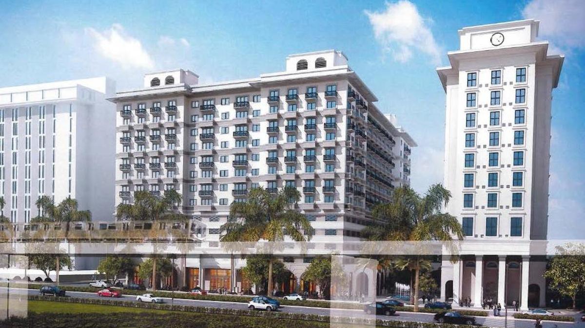 
Rendering of the Paseo de la Riviera project in Coral Gables. 
