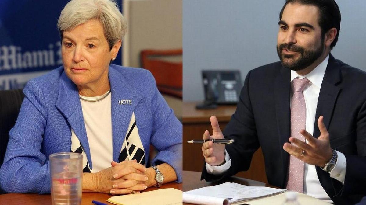 Marlin Ebbert and Michael Mena are headed for a runoff for the Coral Gables Group 5 City Commission seat.