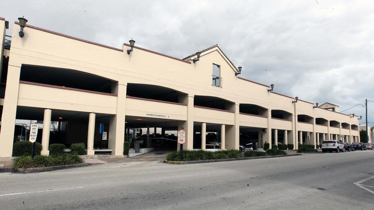 The public parking garage at 245 Andalusia Avenue in downtown Coral Gables doesn’t meet ADA requirements.