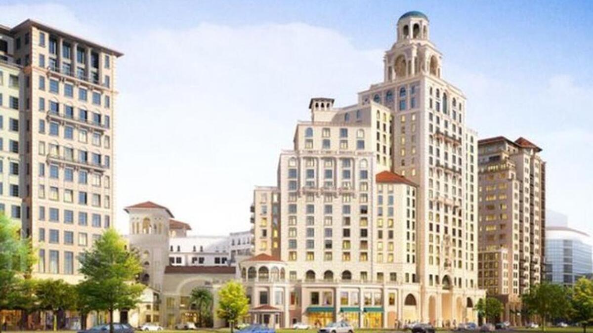 
A rendering of the Mediterranean Village project in Coral Gables. The project is one of many proposed developments coming to the city in the near future.
