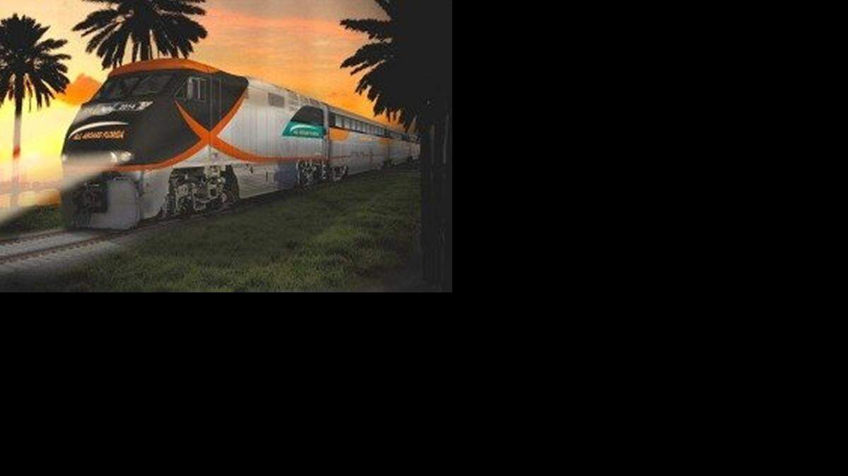 
All Aboard Florida plans to start operating in 2016 running trains first between Miami and West Palm Beach. 
