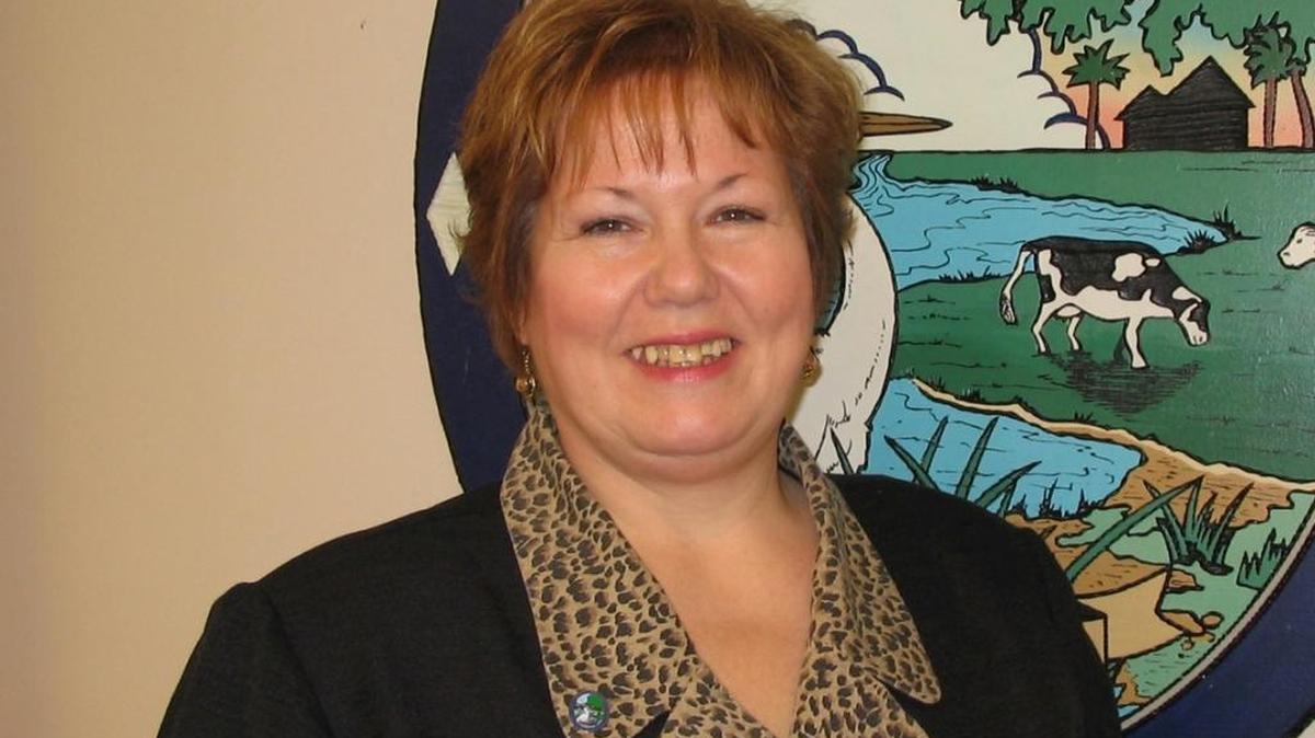 Debra E. Eastman, who has temporarily returned as Cutler Bay town clerk.