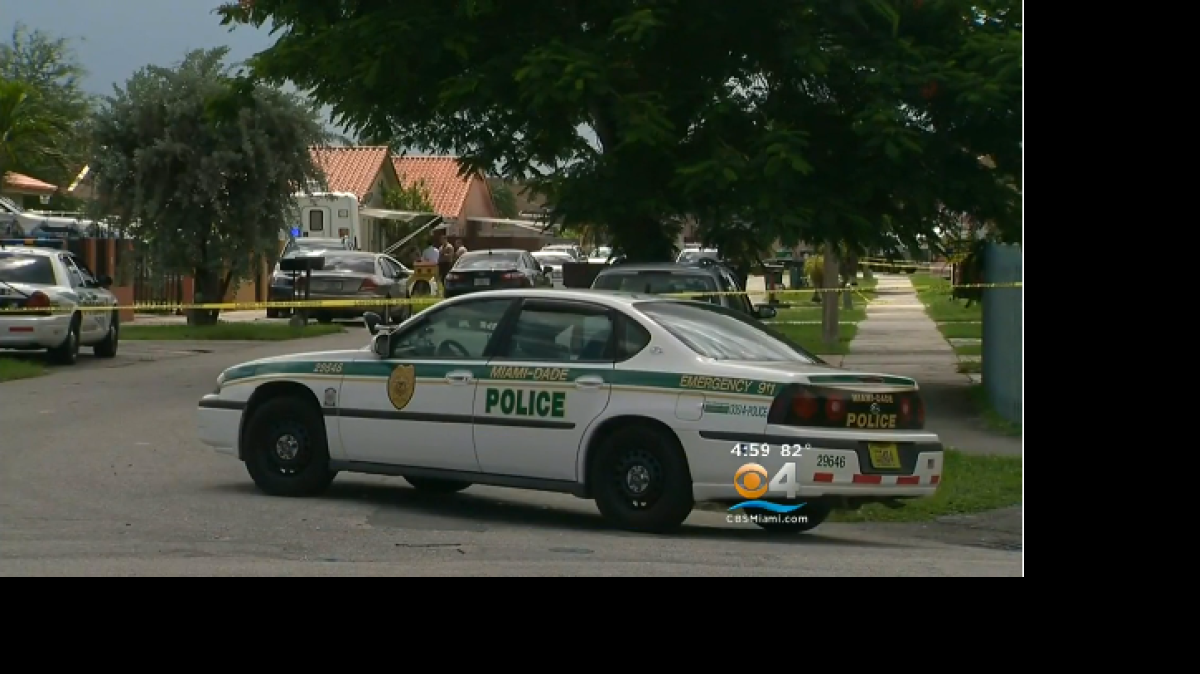 
Miami-Dade police officers found a body inside a home at 10939 NW First Lane. The discovery came at about 10 a.m. as they responded to a robbery call.
