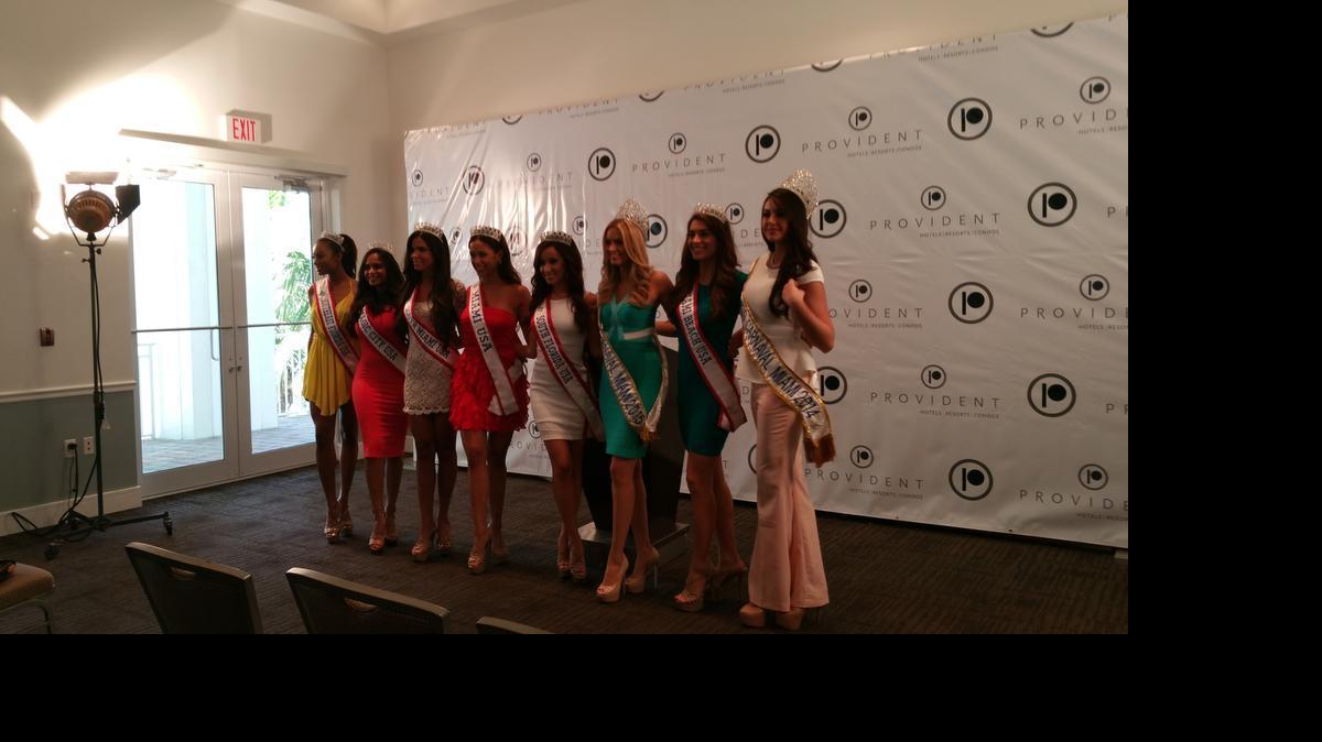
Provident Doral at The Blue Miami will be hosting Miss Florida USA pageant contestants for the next two weeks. Miss Florida USA officials held a press conference Thursday, announcing that the contest will air on July 11 at 8 p.m.

