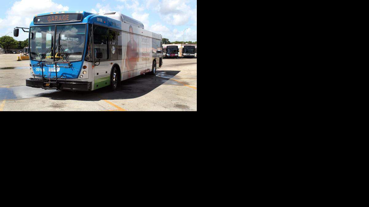 
A woman was critically injured Monday morning after she was struck by a Miami-Dade Transit bus.


