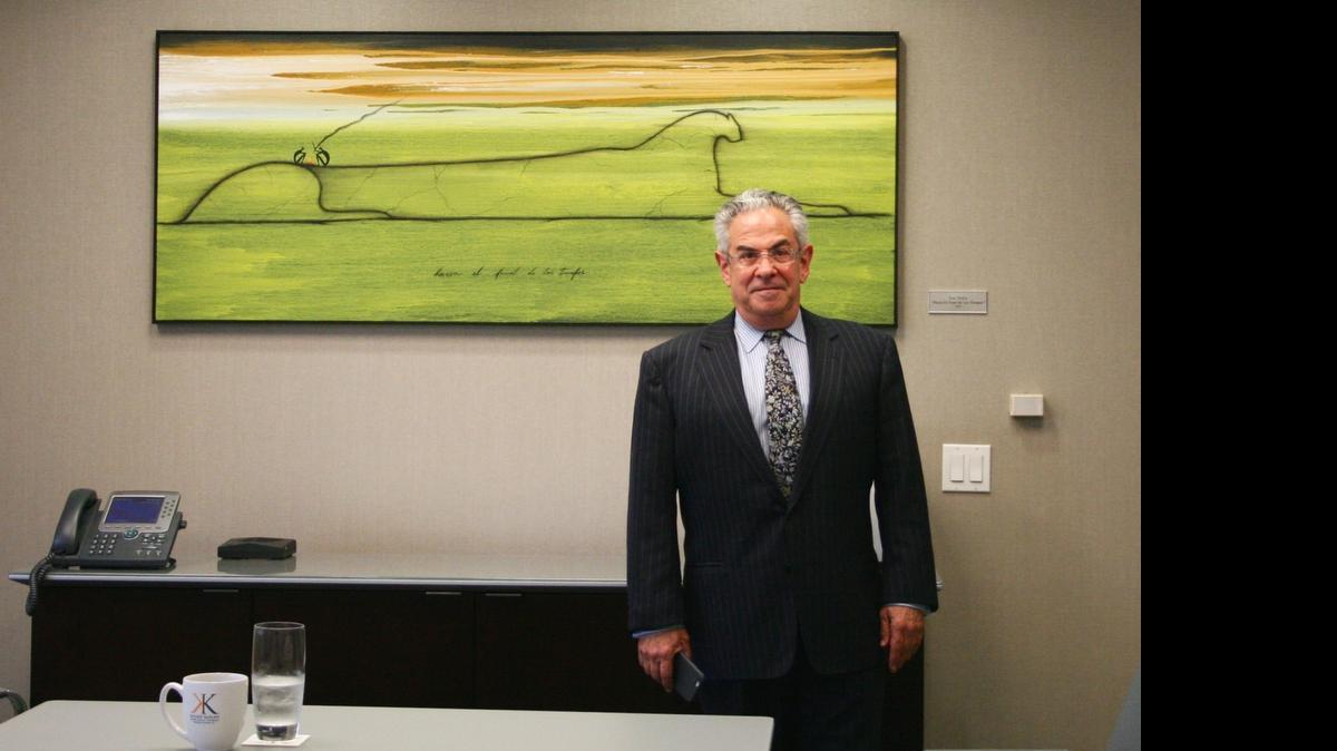 
Alan Kluger, a veteran courtroom attorney and founding partner at his law firm, has been collecting art for more then 30 years. He recently moved some pieces from his private collection to his office in downtown Miami, which transforms into a gallery exhibit after business hours to help charities and nonprofit groups that need a fundraising opportunity.
