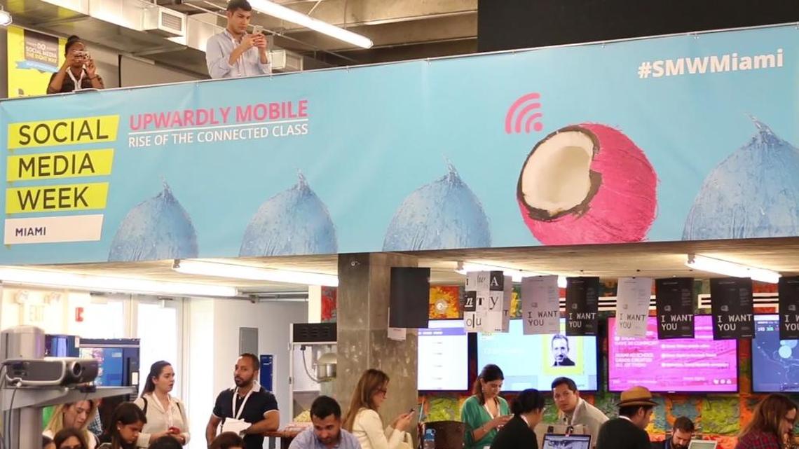 File photo of Social Media Week.