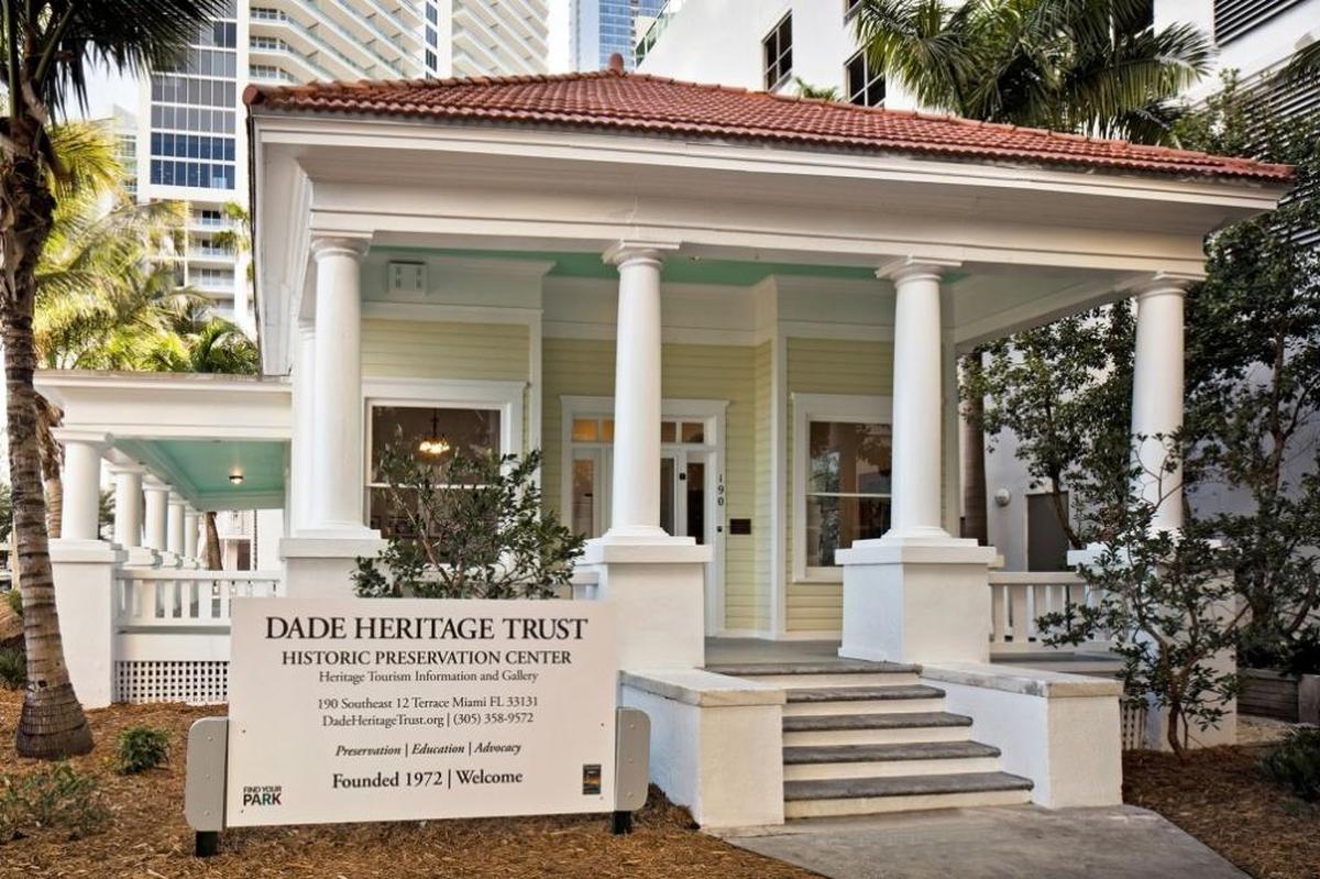 Historic preservation group Dade Heritage Trust has its office and museum in this city-owned 1905 bungalow, once the medical clinic of pioneer doctor James Jackson, after whom Jackson Memorial Hospital is named.