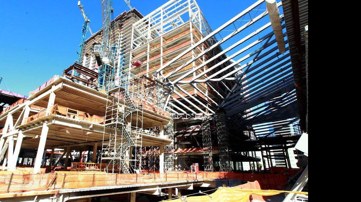 
Construction site at Brickell City Centre.
