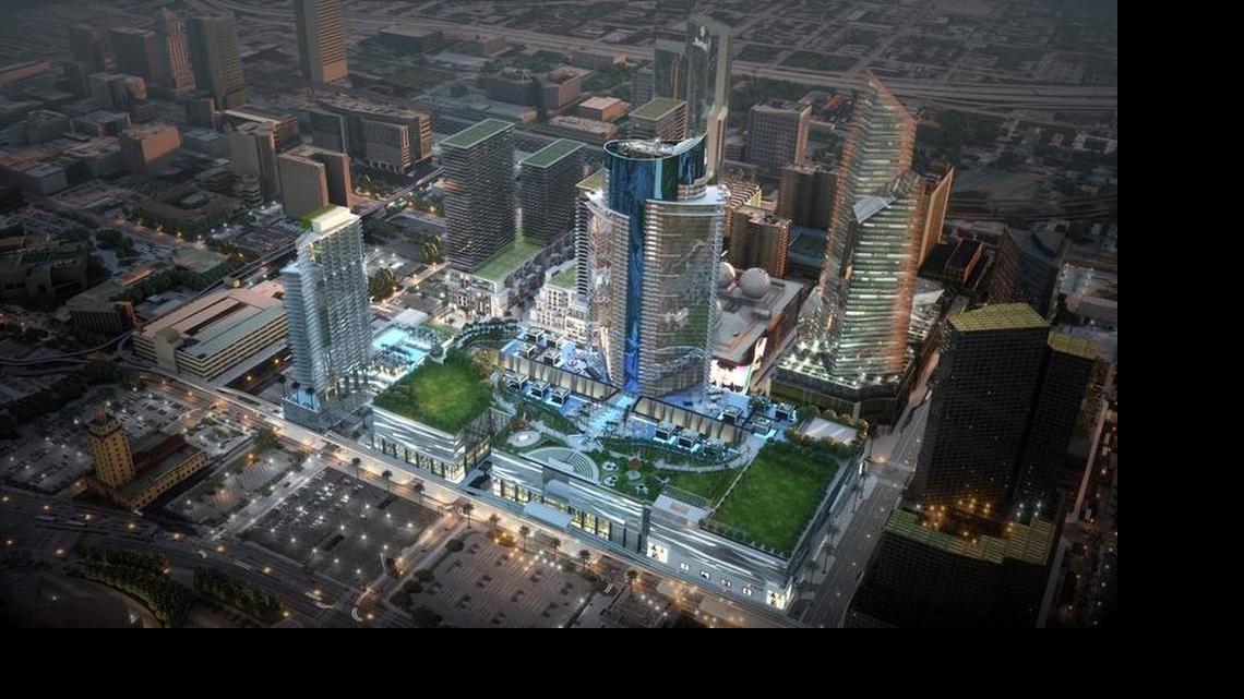 
A rendering of the Miami Worldcenter
