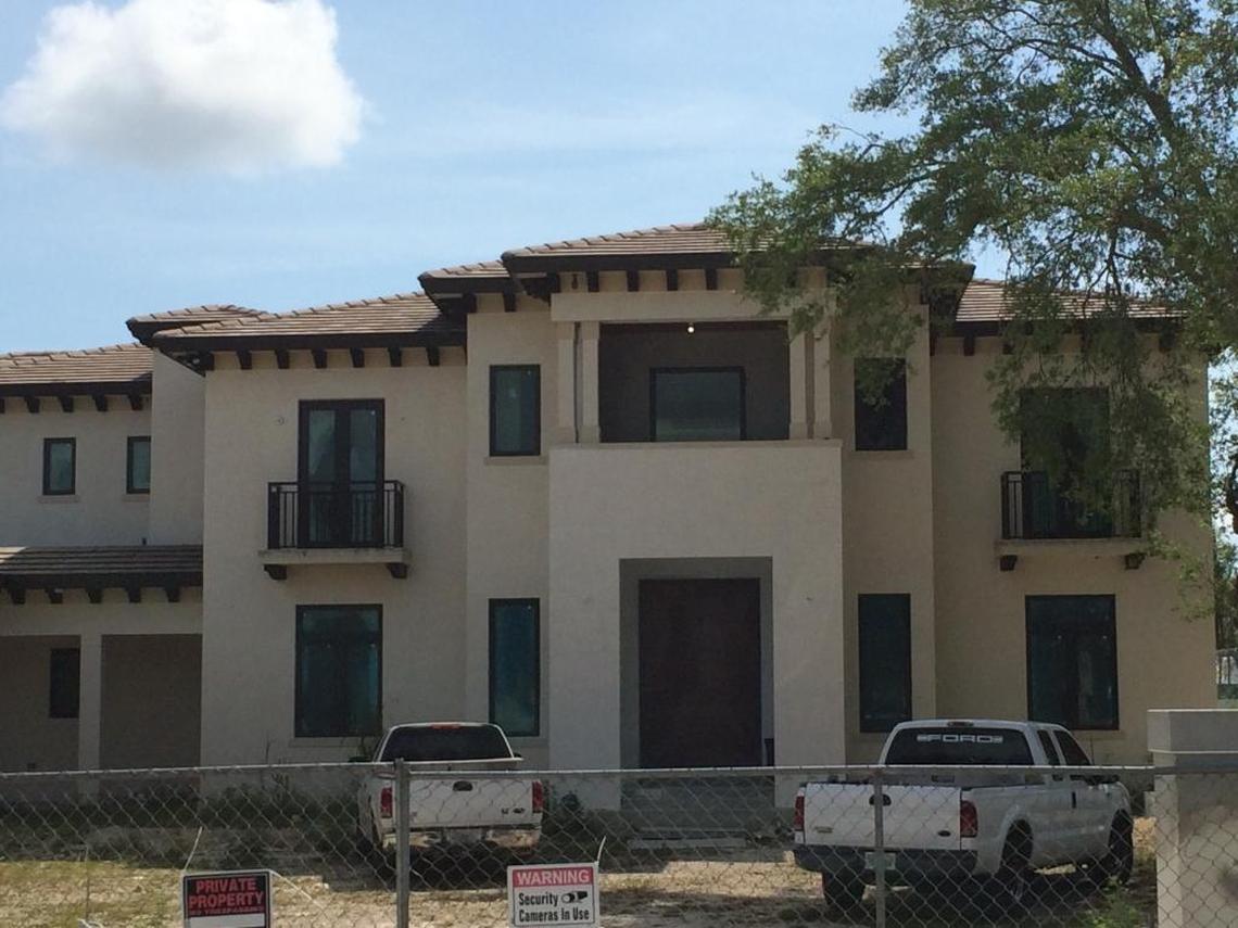 A company tied to Ola Aluko paid $300,000 for this lot in Kendall, where a two-story home is now under construction. Aluko hired a company that later worked on the Town Park renovation to work on the home.