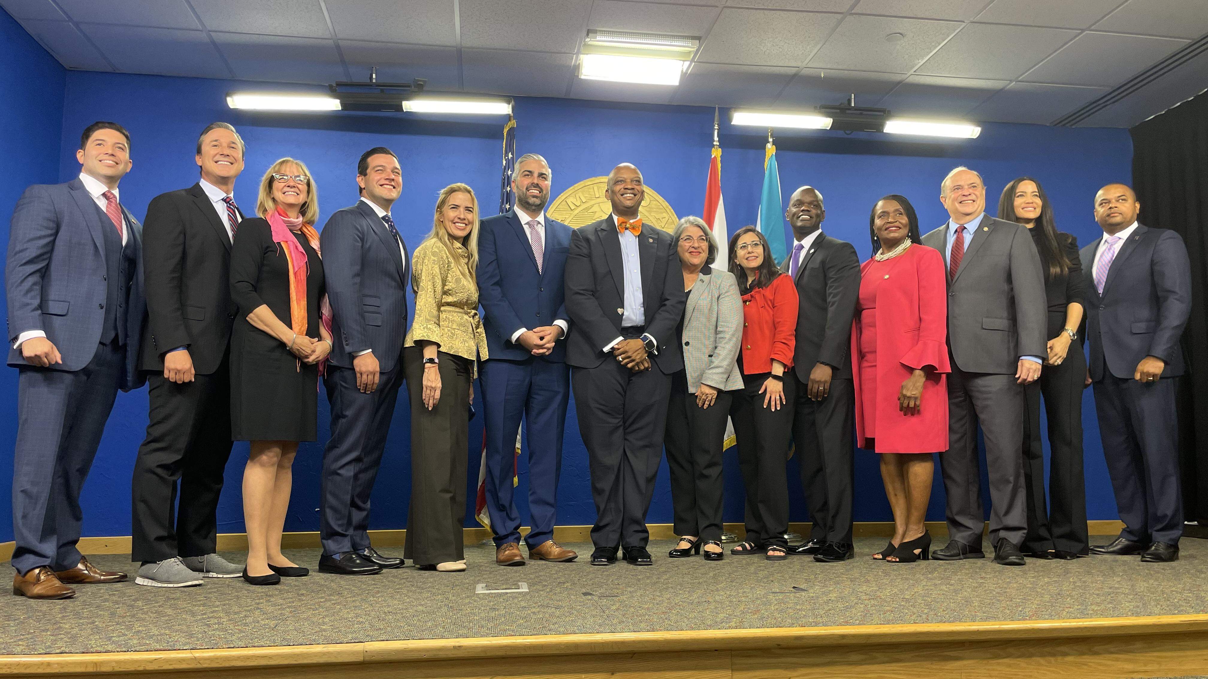 Who gives the most political money to Miami-Dade’s mayor and county commissioners?