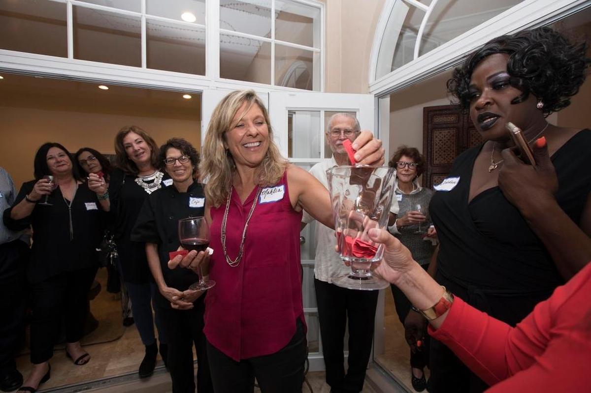 Mahlia Lindquist, executive director at LEAP, a Miami nonprofit that mentors women in prison and works with them when get out so they get jobs and support their families. She’s at a cocktail party/fundraiser on Wednesday Oct. 25, 2017, in Coconut Grove.