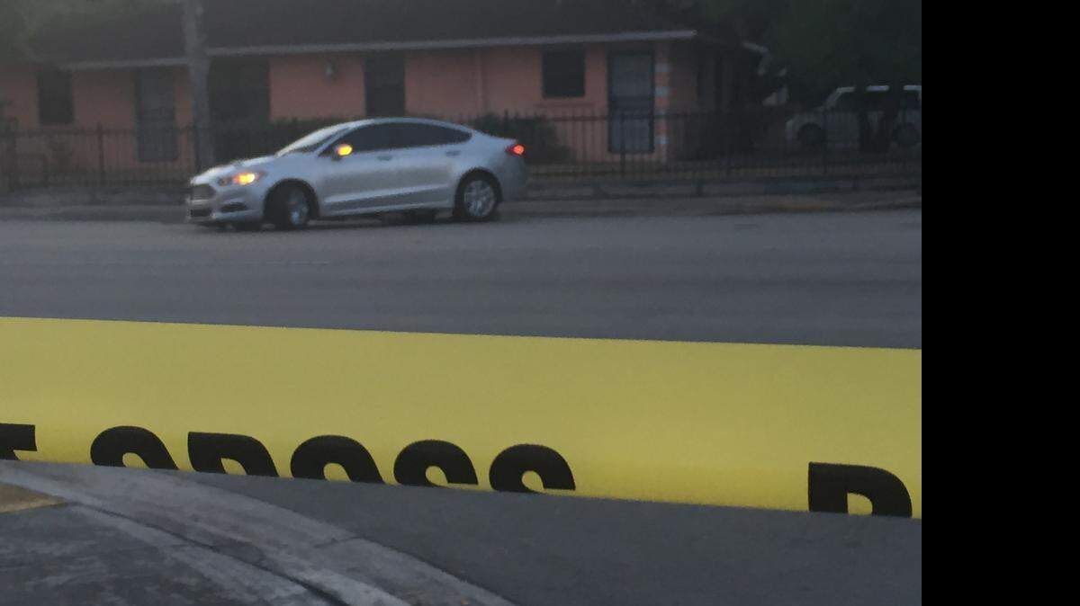 
This silver Ford Fusion was involved in a crash in North Miami-Dade after leading Miami-Dade detectives on a chase.

