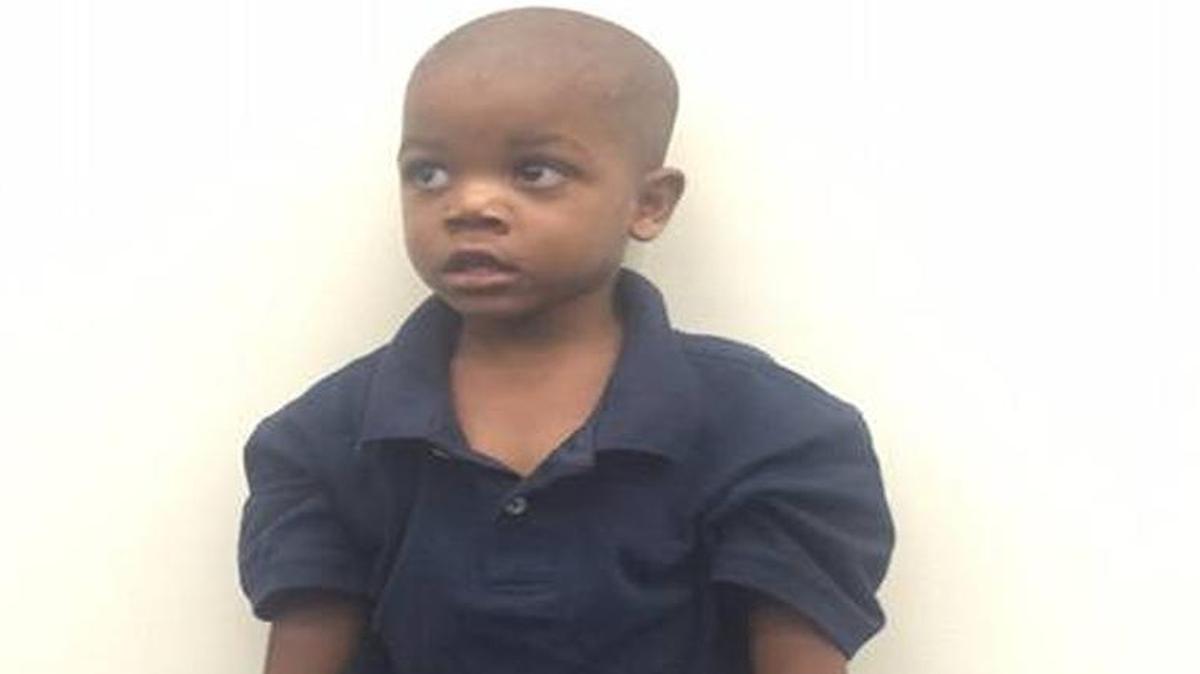 This boy was found in alone in Little Haiti Thursday night. Miami police are trying to find the adult or adults responsible for him.