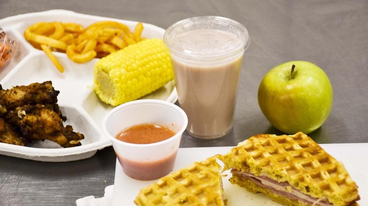 A Miami-Dade County Public Schools lunch