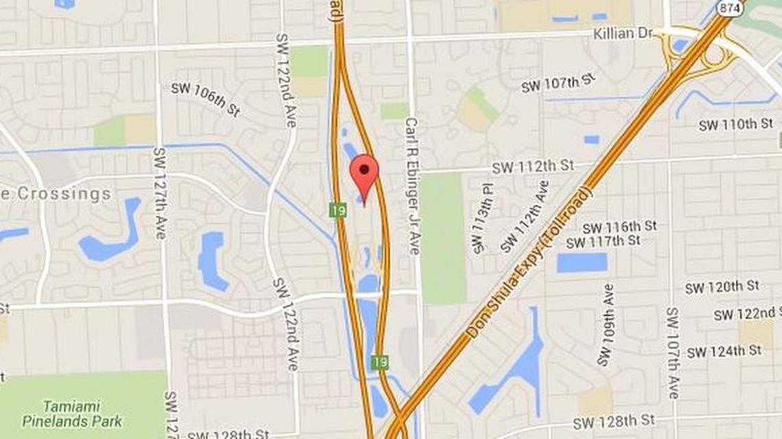 The Snapper Creek Service Plaza on the Florida Turnpike.