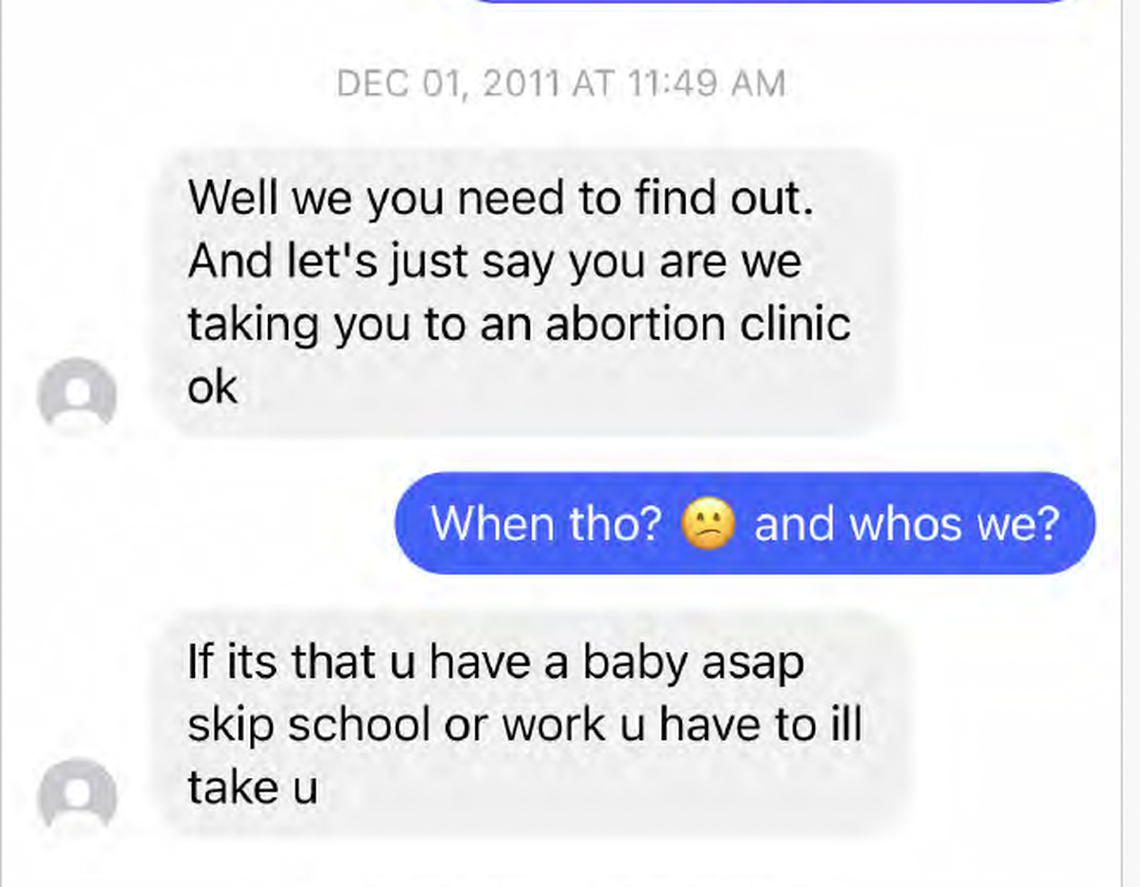 Additional communication between the coach and the accuser