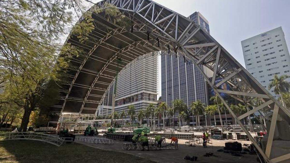 Preparations for the annual Ultra Music Festival take a lot of time and can limit the public's access to Bayfront Park days before the festival opens.