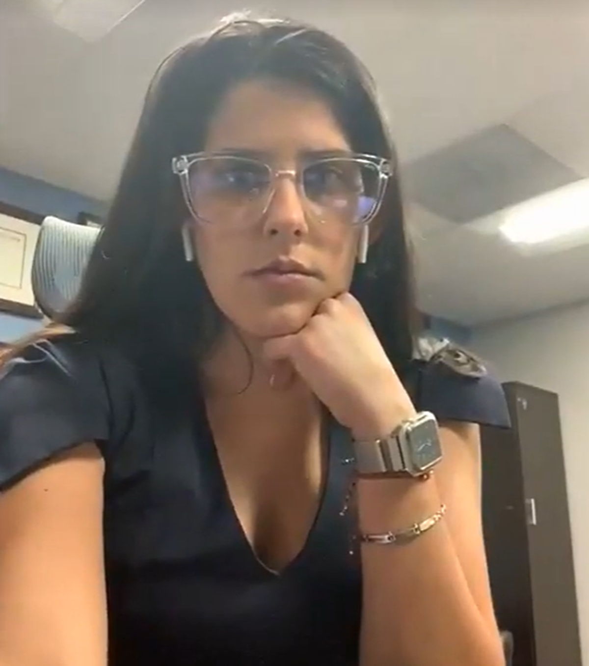 05/26/2020 Gelien Perez, Human Resources Director for the City of Hialeah, on a Special Meeting of the City Council (Virtual). Perez resigned from that position in January 2022 and is now applying, along with five other candidates, to fill the City Council seat left vacant by Jacqueline Garcia-Roves, who became interim mayor following Esteban “Steve” Bovo’s resignation.