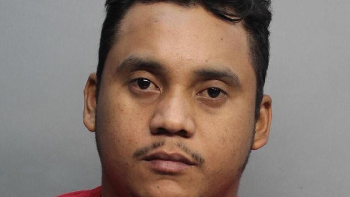 Mugshot of a man who gave police the name “Ronald Lopezandrade” when they arrested him for the murder of Hialeah Gardens resident Yaimi Machado