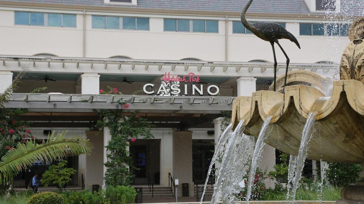 
The entrance at to the casino at Hialeah Park Racing & Casino also got a facelift.
