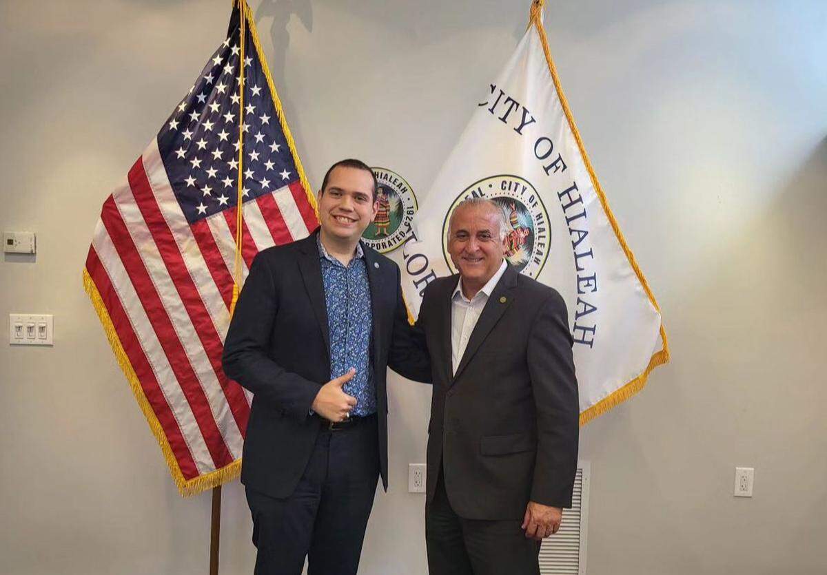 Javier Morejon, 34, is one of six candidates vying to fill the City Council seat left vacant by Jacqueline Garcia-Roves, who became interim mayor following Esteban “Steve” Bovo’s resignation. Morejon previously served on Hialeah’s Beautification Committee Board.