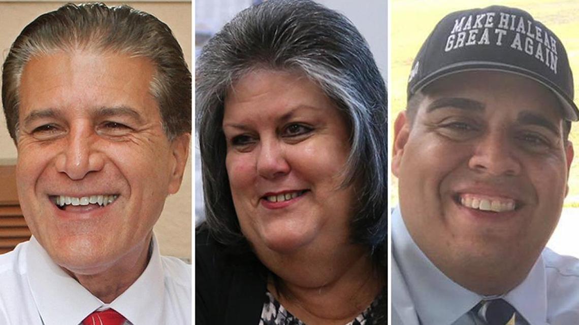 Left to right: Carlos Hernández, Tania García and Juan Santana