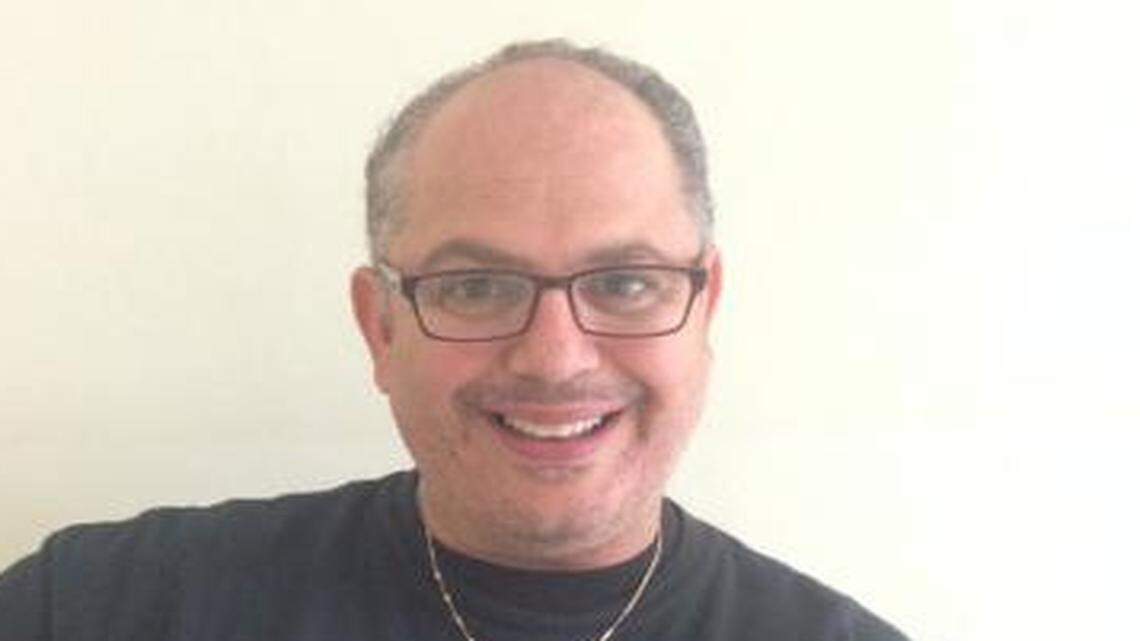 
Miami Dade College Professor JohnPaul Jebian, who is president of Waving Hands, a social and educational group for the deaf. Jebian teaches American Sign Language to students at G. Holmes Braddock Senior High in Southwest Miami-Dade County.
