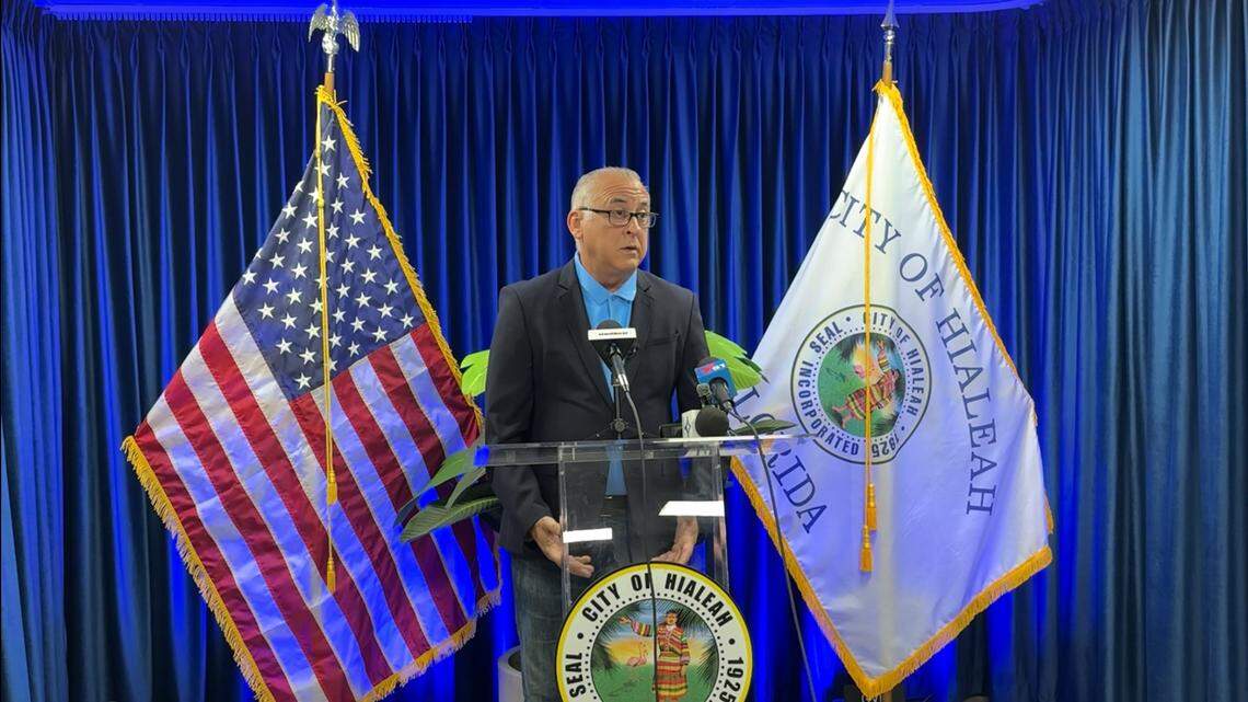 Hialeah Mayor Esteban “Steve” Bovo Jr. denied any involvement in the fraud investigation against Councilwoman Angelica Pacheco.