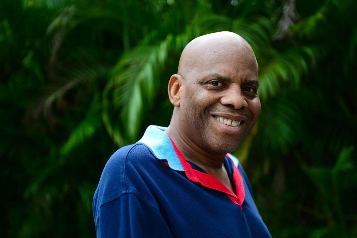 In 2016, Michael Wright posed for a portrait outside his home in Miramar. Wright, the first African-American firefighter in the Hialeah fire department, said that although he encountered some difficulties in integrating the department, ‘once you prove yourself, it's easy.’