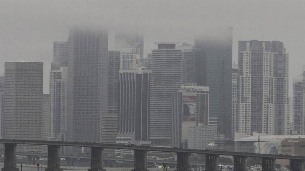 Storms are pounding parts of South Florida into Wednesday evening’s commute.