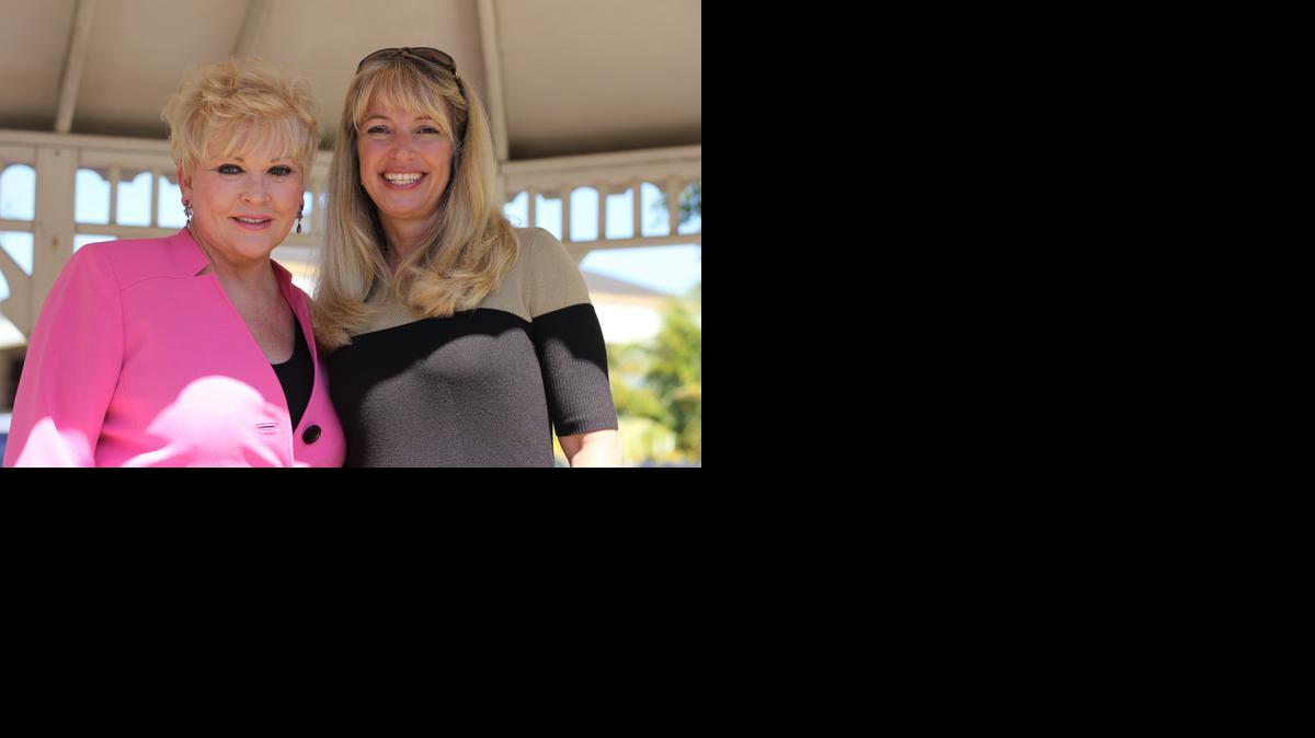 
Councilwoman Judy Waldman (left) and advocate Julie Weil pose on Oct. 28 at the Women’s Club of Homestead, after speaking at the 2014 M.U.J.E.R Annual Luncheon.

