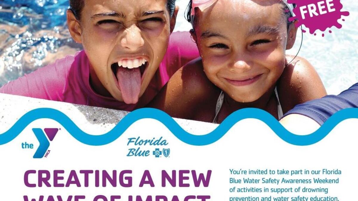 Friday night, YMCA staff will pass out water safety information to everyone who takes part. Four lifeguards and five staff members will be stationed at the pool to keep watch over the children swimming.