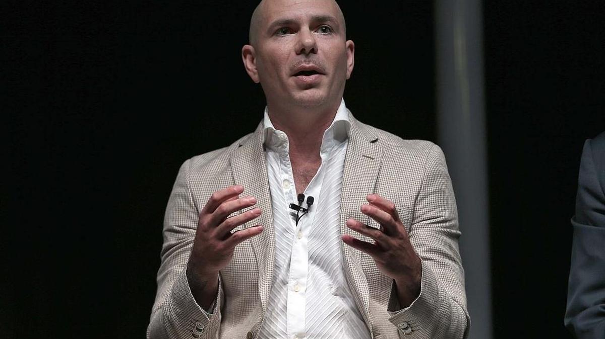 Music icon/entrepreneur Pitbull at the recent eMerge ZAmericas conference in Miami Beach.