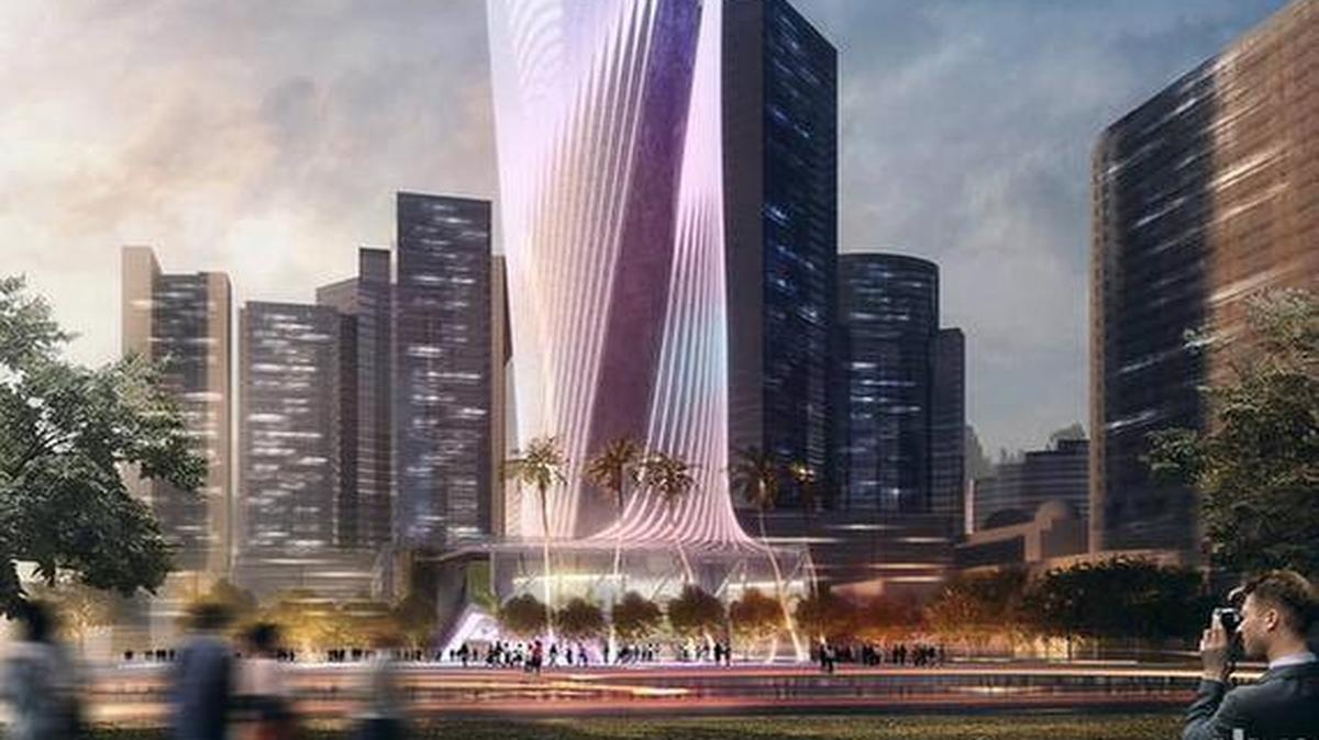 
A rendering of the Miami Innovation Tower
