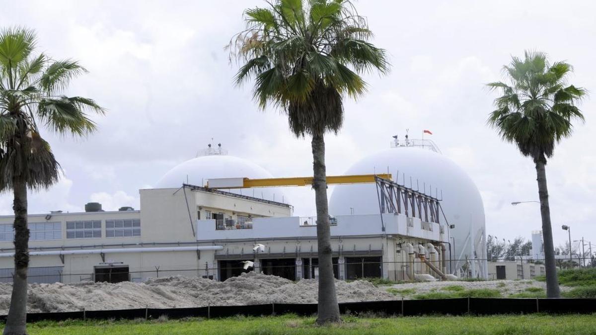 The Central District Wastewater Treatment Plant on Virginia Key. Miami-Dade wants to build a new treatment plan in west Miami-Dade in part to allow it to stop sending so much sewage to be treated at the coastal plant. The proposed plant, the West District Wastewater Treatment Plant, is the subject of a lawsuit by the owners of land where the county wants to build the facility.
