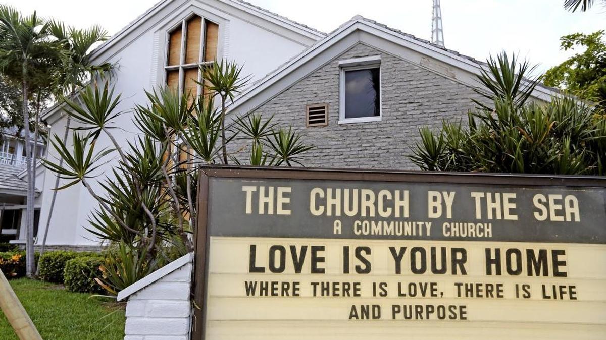 The 70-year-old Church by the Sea in Bal Harbour on 96th Street, November 6, 2015.