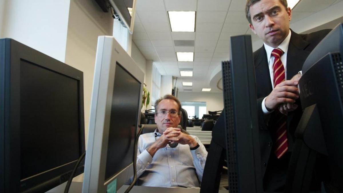 Miami lawyers Guy Lewis and Michael Tein, shown in a 2005 photo, will receive $4 million to settle a suit against their former client, the Miccosukee tribe.