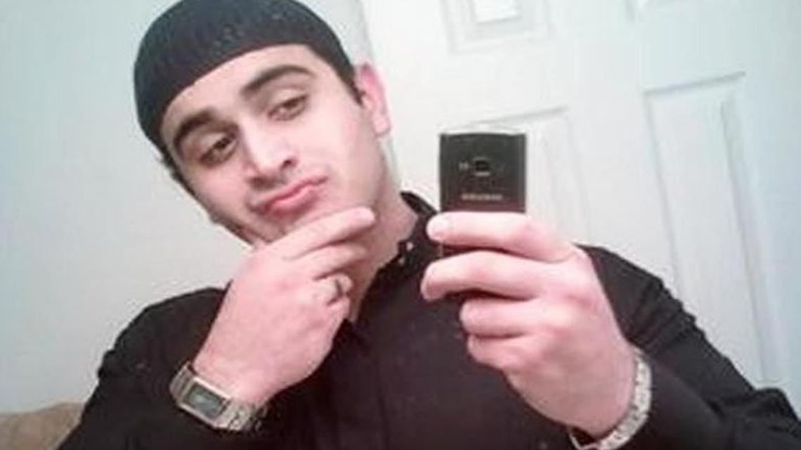 Omar Mateen, who authorities say killed dozens of people inside the Pulse nightclub in Orlando, Fla., on Sunday, June 12, 2016.