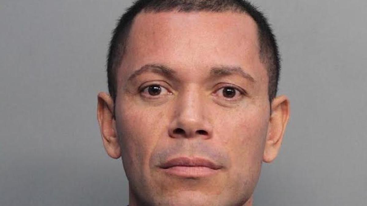 36-year-old Javier Sotomayor was arrested Saturday after recording a naked woman at a Kendall tanning salon.