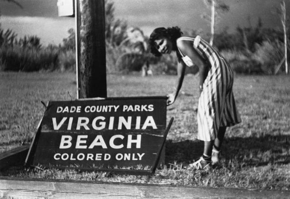Crandon Park was for whites only. In the mid-1940s, a “colored-only” beach was established on Virginia Key.