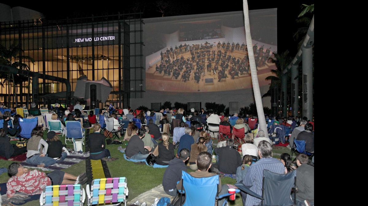 
The New World Symphony's Wallcast is one of the program’s in South Florida that has been funded by the Knight Arts Challenge.
