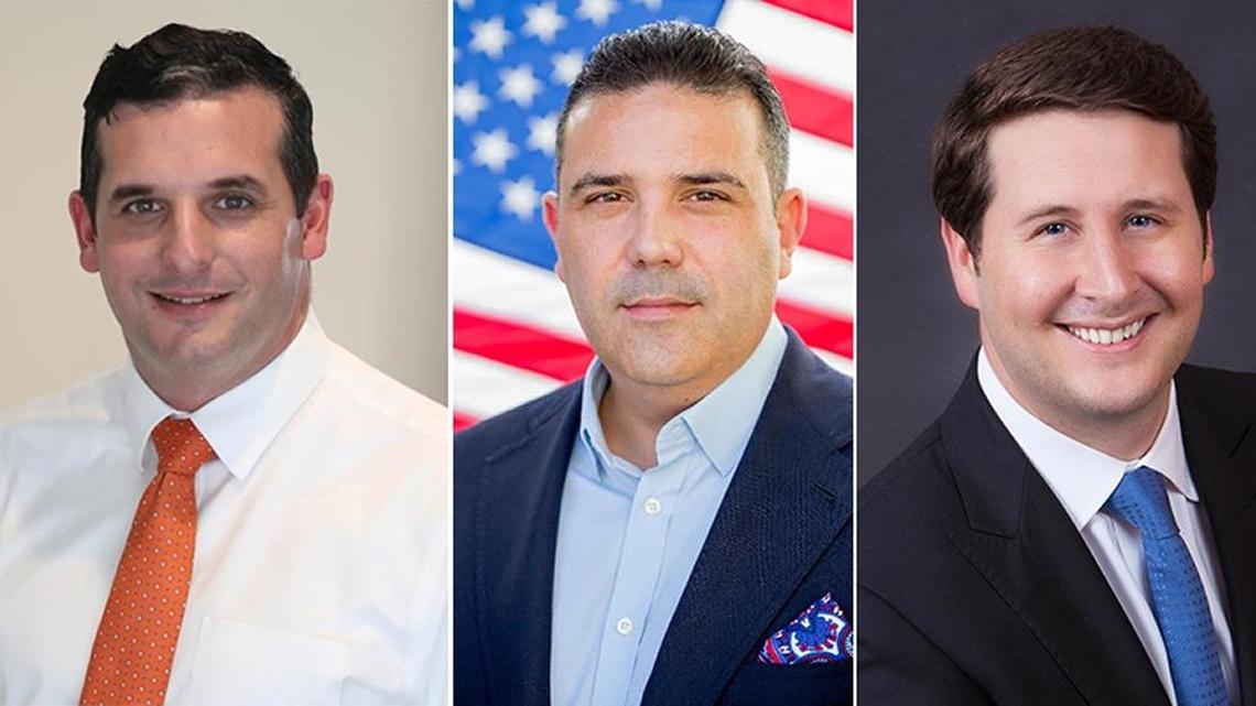 Democrat Javier Fernandez and Republicans Jose Pazos and Andrew Vargas are running for state House District 114.