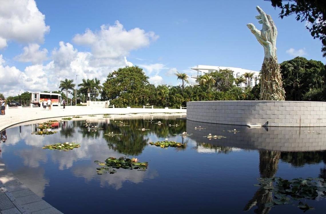 The Holocaust Memorial Miami Beach at 1933-1945 Meridian Ave.
