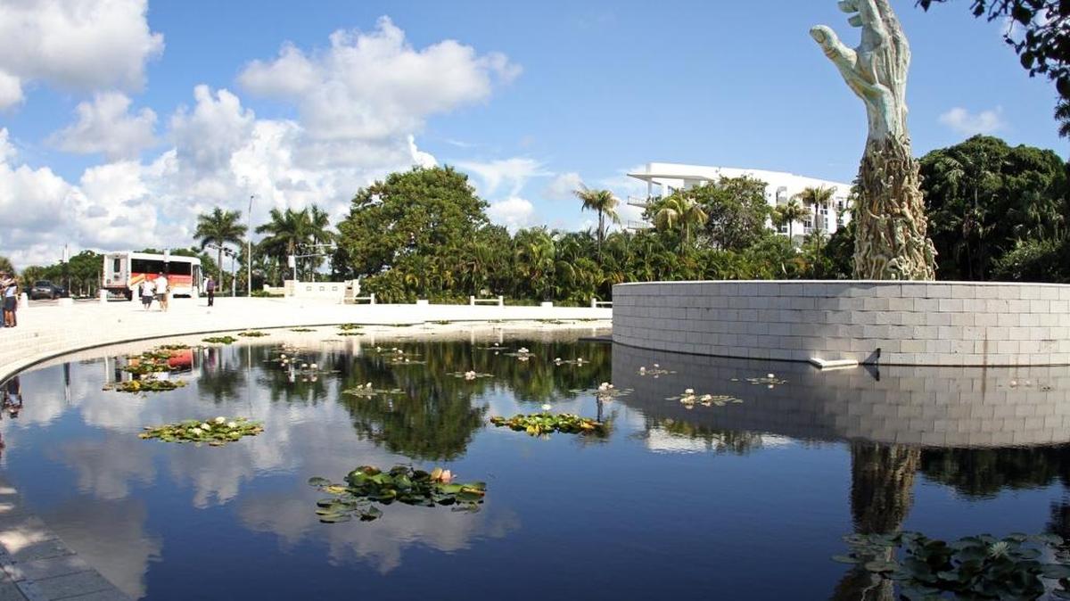 The Holocaust Memorial Miami Beach at 1933-1945 Meridian Ave.