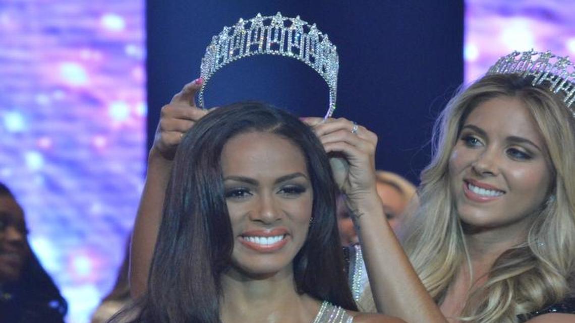 Miss Miami Beach Genesis Davila, 24, was named Miss Florida USA 2017.