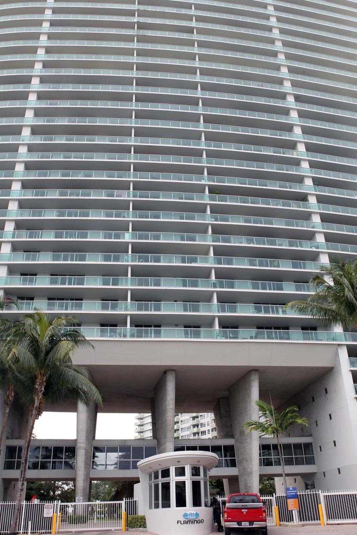 Several illegal short-term rentals have taken place at The Flamingo Towers on Bay Road in Miami Beach, according to a lawsuit filed by Aimco against Airbnb.